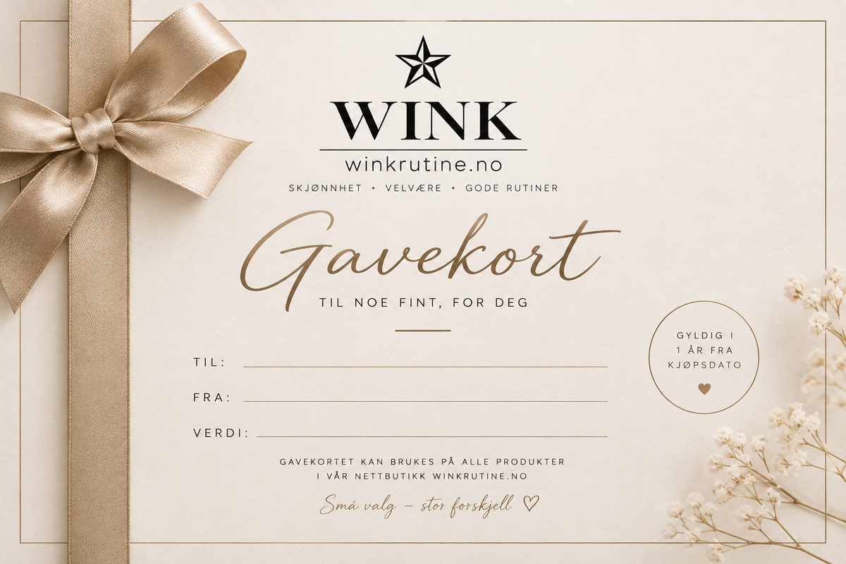 winkrutine Gavekort