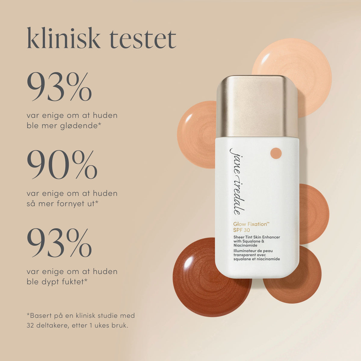 Jane Iredale Glow Fixation™ SPF 30 Sheer Tint Skin Enhancer