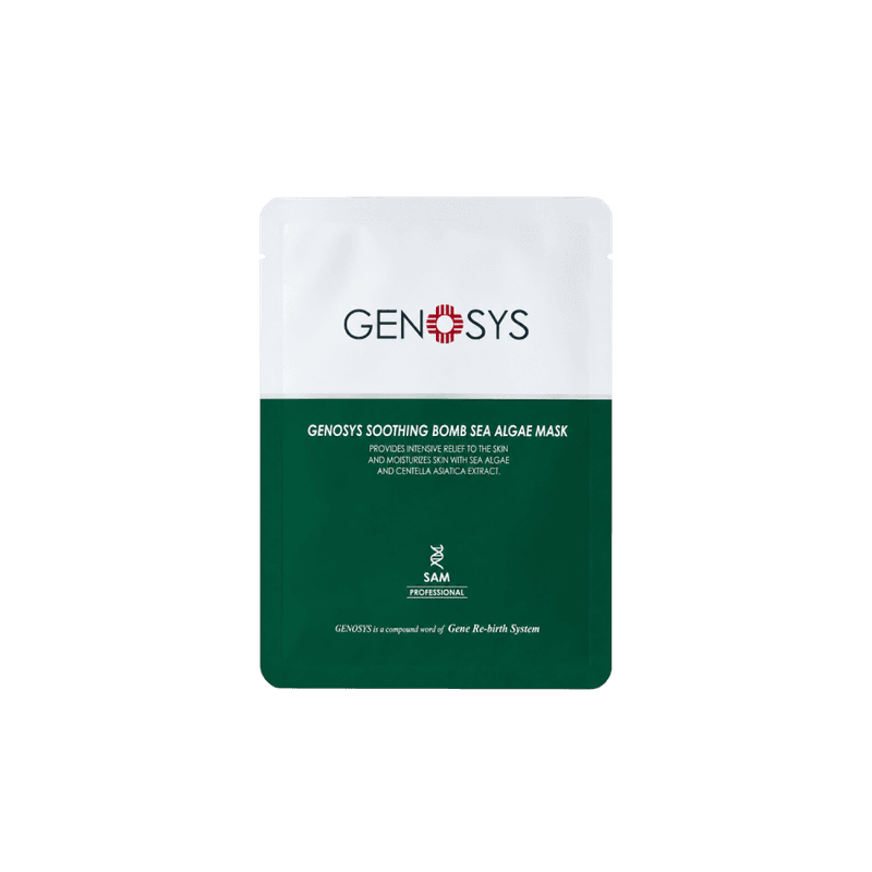 Genosys Soothing Bomb Sea Algae Mask (10 stk)